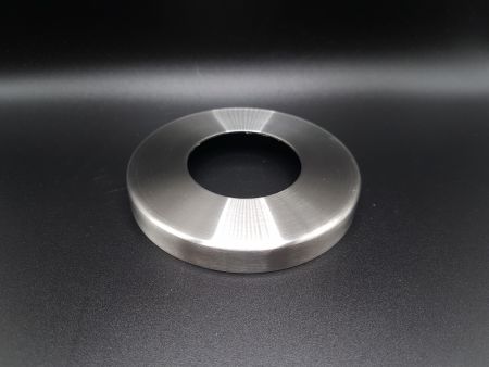 Rozsdamentes oszloptalp takar tm. 85mm, 11mm magas