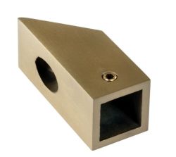 Fali vegrgzt, indt, arany-bronz, 15x15mm-es rdhoz, 45 fokos