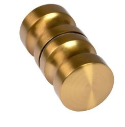  Ajtgomb, henger alak arany-bronz