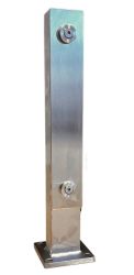  Talpra szerelt lapmegfogsos oszlop 452mm magas