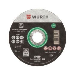   Vgkorong rozsdamentes aclhoz Wrth 125x1mm