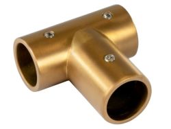  T idom 19mm-es cshz, arany-bronz