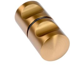  Ajtgomb, henger alak arany-bronz
